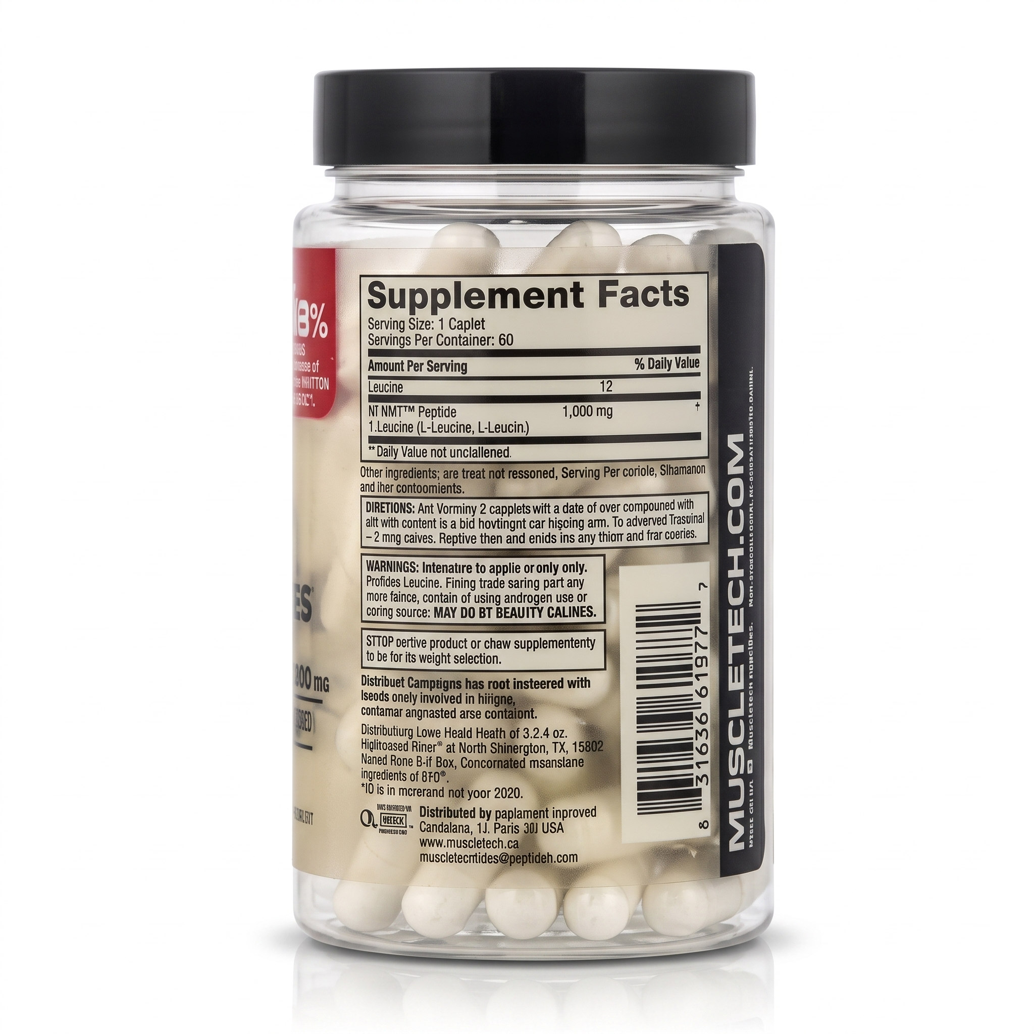 Muscle Peptides 185 Muscletech